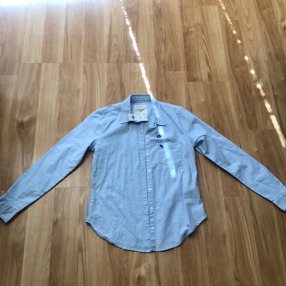 NWT Abercrombie & Fitch Cotton Button Down